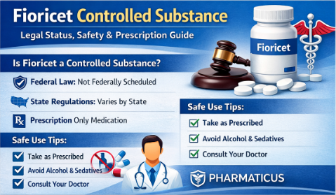 Fioricet Controlled Substance: Legal Status, Safety, and Prescription Guidelines